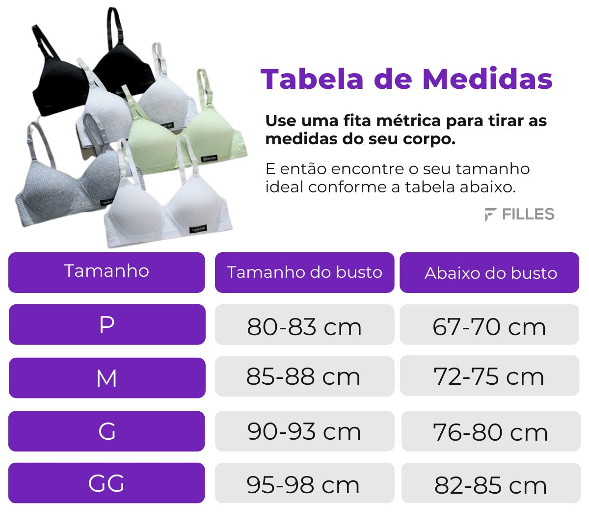 Sutiã Reforçado, Confort Slim, Sutiã Slim Confort