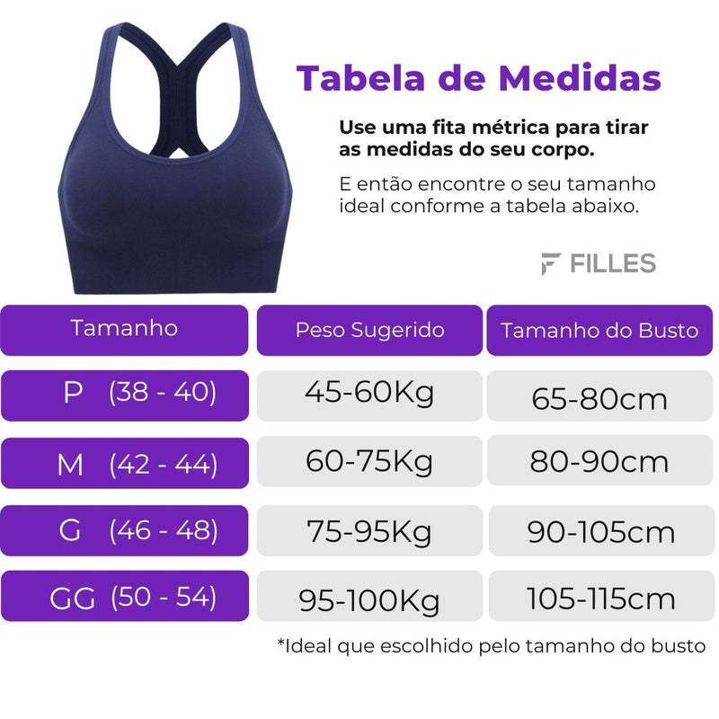 Sutiã Posture Nadador – Suporte Confortável e Correção da Postura | Compre 1 Leve 3